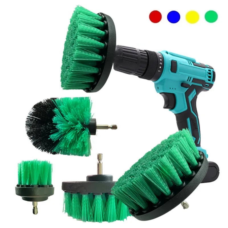 Electric Drill Cleaning Brush Electric Cleaning Brush Tool Car Beauty Electric Drill Brush Bathroom Toilet Cleaning Disc Brush