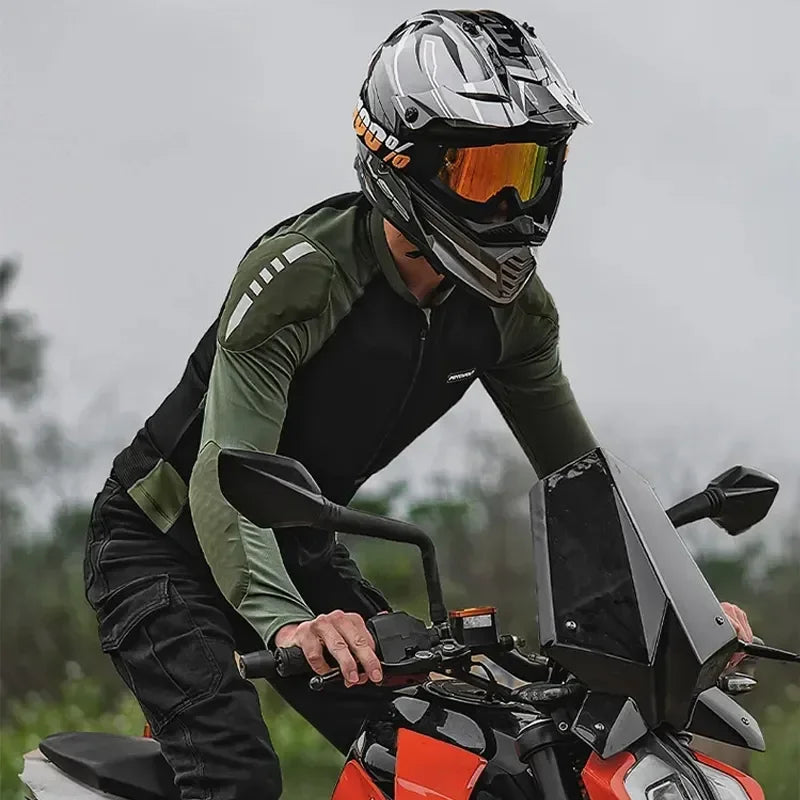 Motorcycle Equipment Motorcycle Jacket Motorcycle Off-road Soft Armor Outdoor Riding Protective Gear Chest and Shoulder Pads