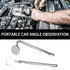 Universal Inspection Mirror Portable Rotatable Car Inspection Telescopic Len Round Mirror Tool Detection C9G4