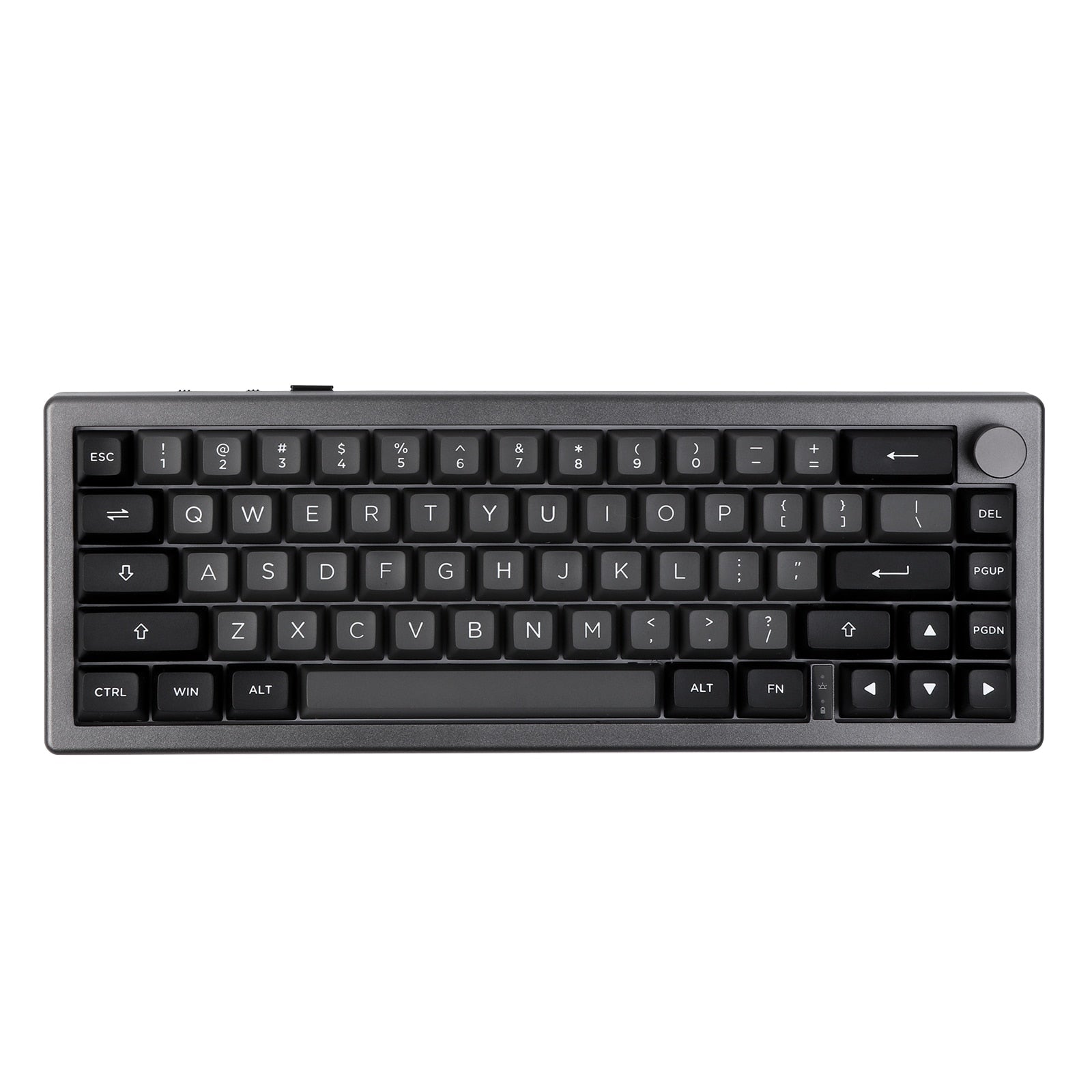 EPOMAKER EK68 65% Gasket Mechanical Keyboard Knob Hot-swap 2.4Ghz/Bluetooth 5.0/USB-C Wireless Wired 3000mAh Battery RGB NKRO