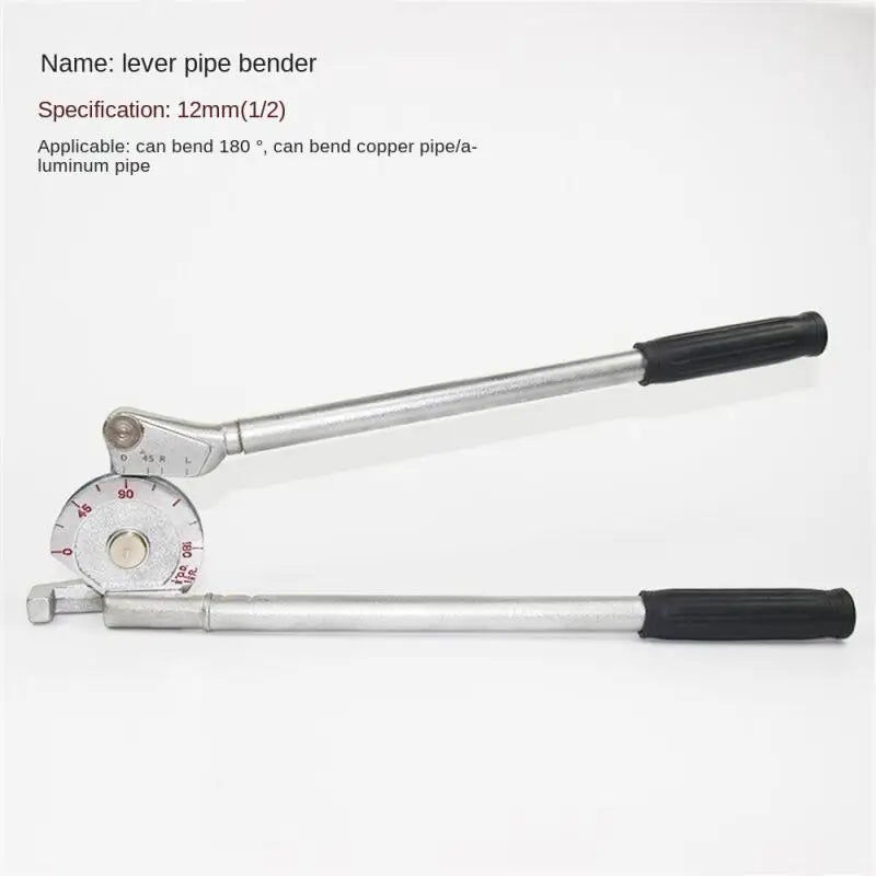 180-degree Thin-wall Pipe Bender Aluminum Stainless Steel Pipe Manual Copper Bender For Tubing Bending Tools