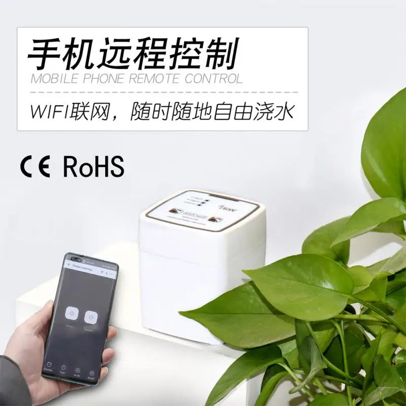 WIFI Tuya Smart Watering Device Double Pump Timer Automatic Drip Irrigation System APP Remote Control For Garden Plant Flower