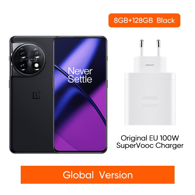 2023 New OnePlus 11 5G phone Snapdragon 8 Gen 2 120Hz Fluid AMOLED Screen 100W SuperVooc Charge 5000mAh NFC Phones