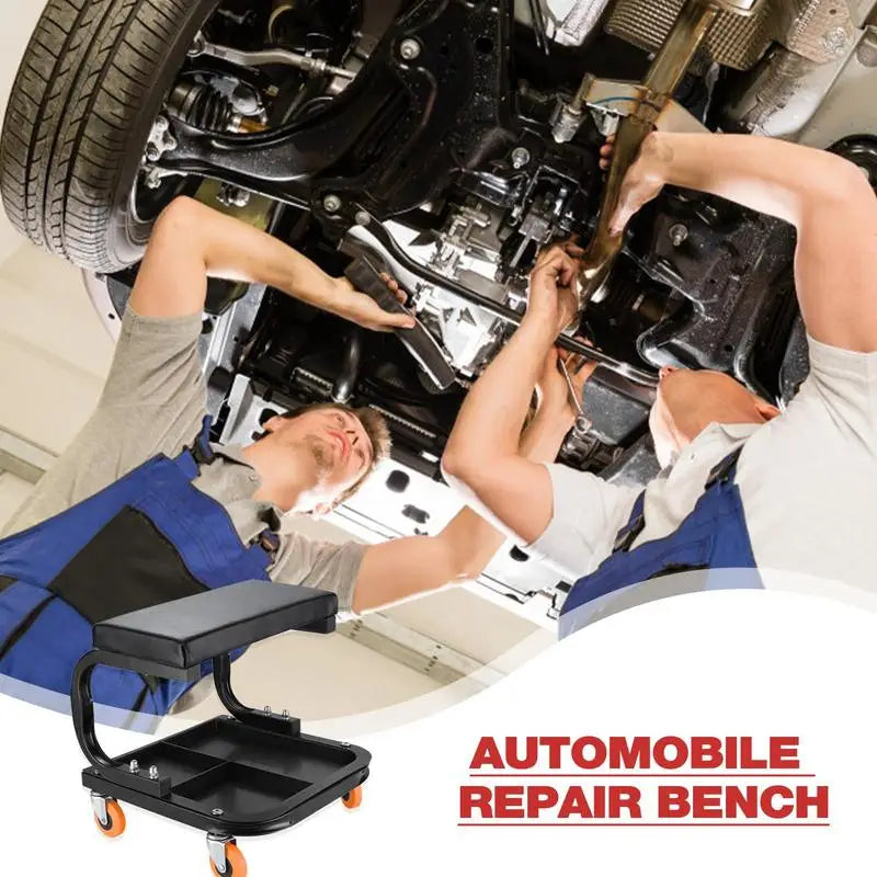 Auto Repair Tool Storage Stool Car Repair Work Stool Multifunctional Dual-purpose Work Chair Car Repaired Special Repaired Tool