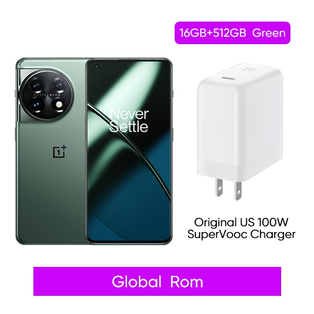 2023 New OnePlus 11 5G phone Snapdragon 8 Gen 2 120Hz Fluid AMOLED Screen 100W SuperVooc Charge 5000mAh NFC Phones