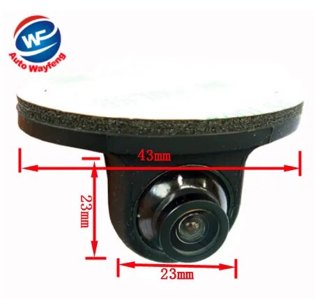 Mini CCD ccd night 360 Degree Car Rear View Camera Front Camera Front View Side Reversing Backup Camera WF
