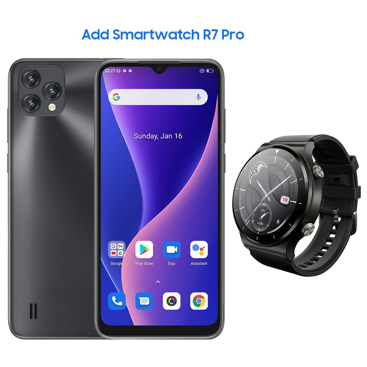 BLACKVIEW 2022 New Oscal C60 Smartphone 6.528 Inch 4GB+32GB 4780mAh 13MP + 5MP Camera Android 11 Mobile Phone With 3 Card Slots