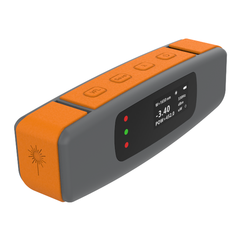 FTTH New 2 in Mini Rechargeable Optical Power Meter -70~+10dBm/-50~+26dBm Visual Fault Locator 2/5/10/20/30/50mw Built In