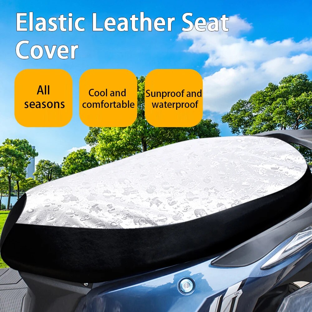 Outdoor Motorcycle Cycling Eat Cover Waterproof Dust UV Protector Cushion Protector Motorcycle Scooters Seats Accessories Parts