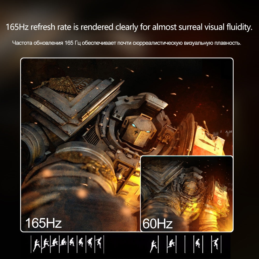 Tiansu 27 Inch Computer 2k 144hz Monitor IPS Pc Gamer 165hz Screen Gaming 2 k Monitor 240hz HDMI-Compatible FHD 16:9 Monitors