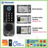 Tuya Smart lock Waterproof Wifi Double Fingerprint Lock Smart Card Digital Code Electronic Door Lock For Home Security Mortise