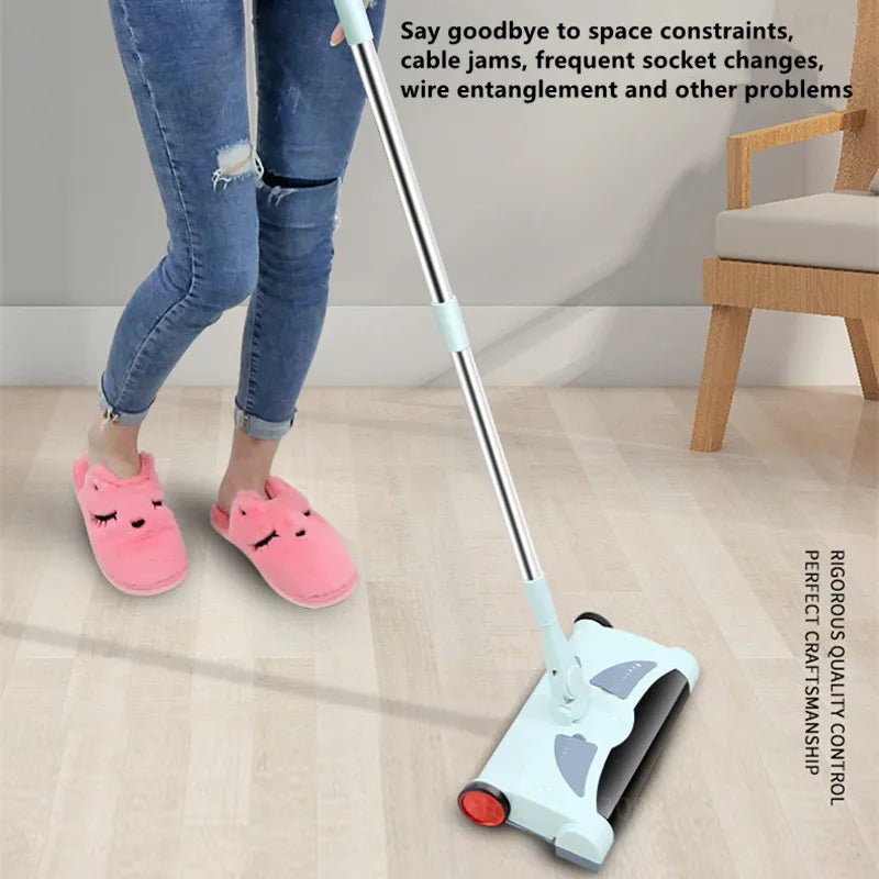 Chargeable Electric Mop For Home Handheld Vacuum Cleaner Wireless Electric Sweeper Mops Floor Cleaning All In One Machine