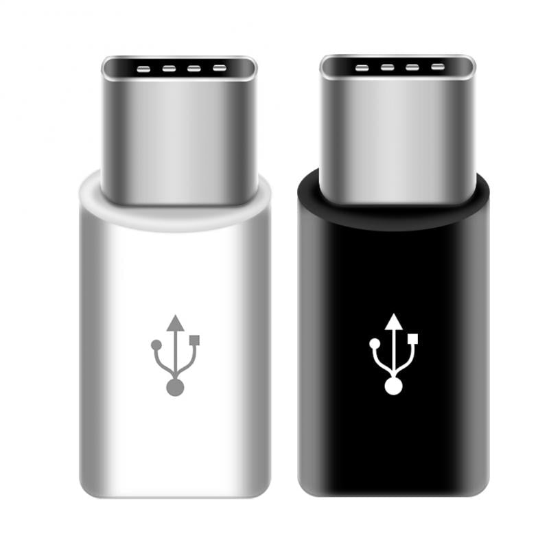 5Pcs Small Micro USB To USB-C Adapter Mobile Phone Adapter Type-c Interface Data Line Converter For Samsung Xiaomi Huawei