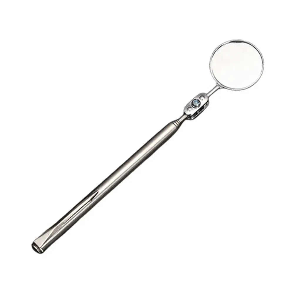 Universal Inspection Mirror Portable Rotatable Car Inspection Telescopic Len Round Mirror Tool Detection C9G4