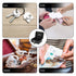 Locking Large Cash Box Small Safe Lock Box Small Storage Holder Case for