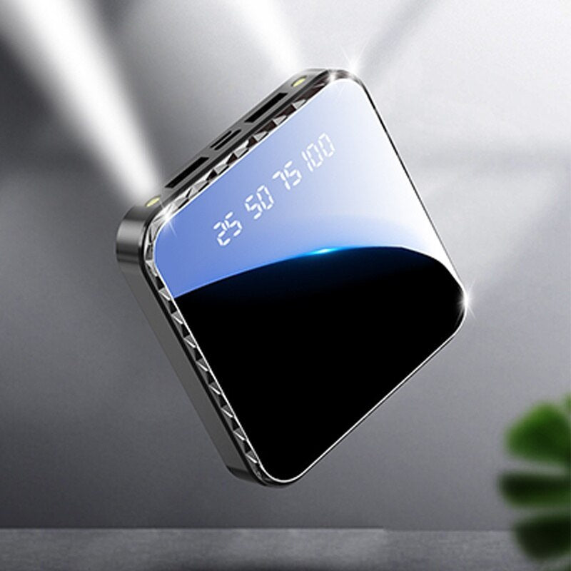 Mini Power Bank 80000mAh Portable Charger External Battery Flashlight LCD Digital Display Fast Charging Charger for Iphone