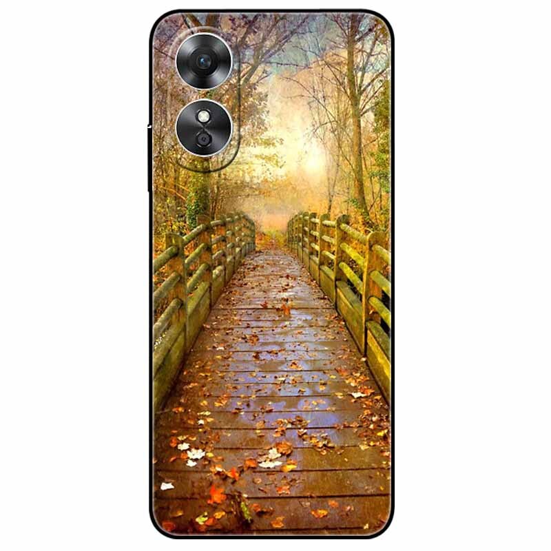 For OPPO A98 5G A 98 Case Silicone Soft Wolf Lion Cat Black Bumper Funda Coque for OPPO A98 2023 CPH2529 OPPOA98 Protective Bag