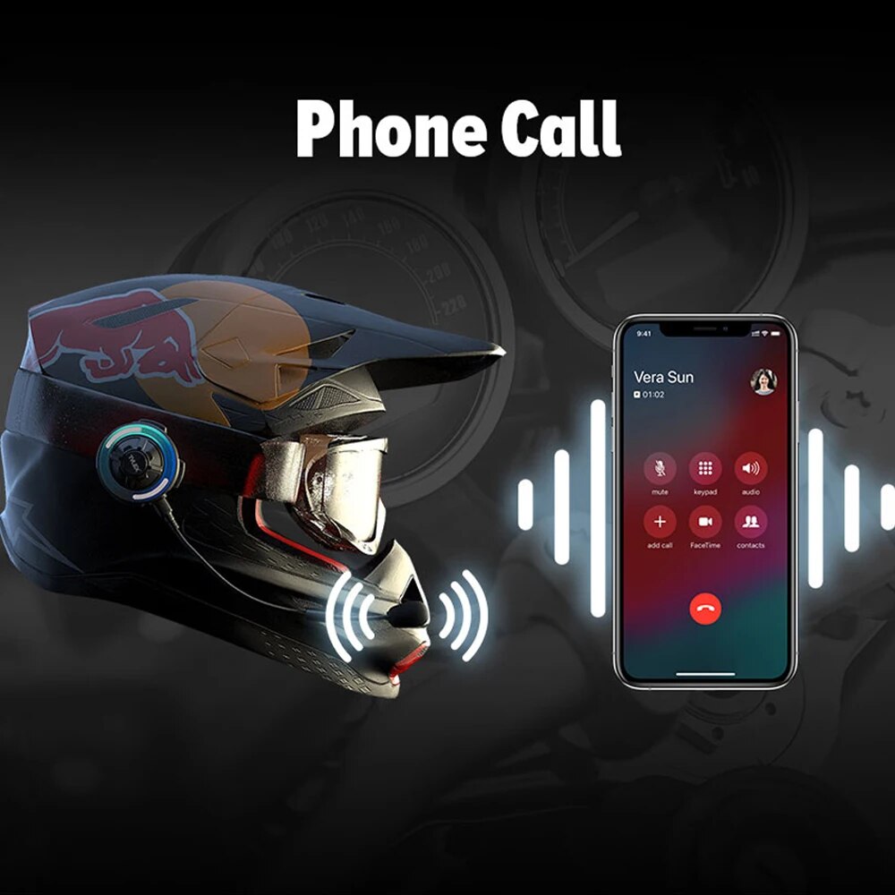 X10 Motorcycle Bluetooth Bone Conduction Helmet Headsets Stereo Speaker Headphones Wireless IP65 Waterproof Helmet Earphone