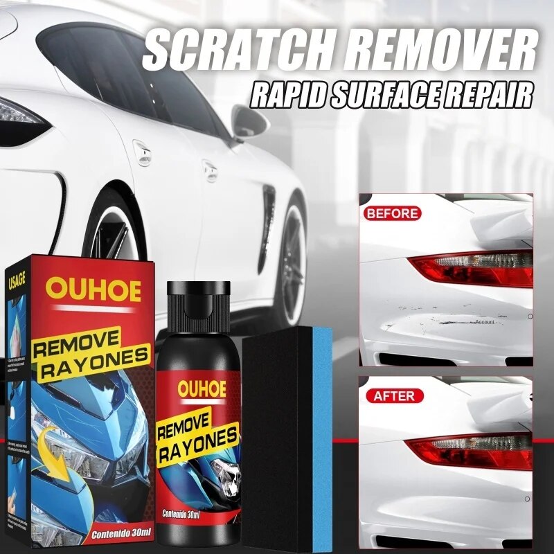 Car Scratch Repair Agent Polish Remover Refurbishment Paint Care Maintenance