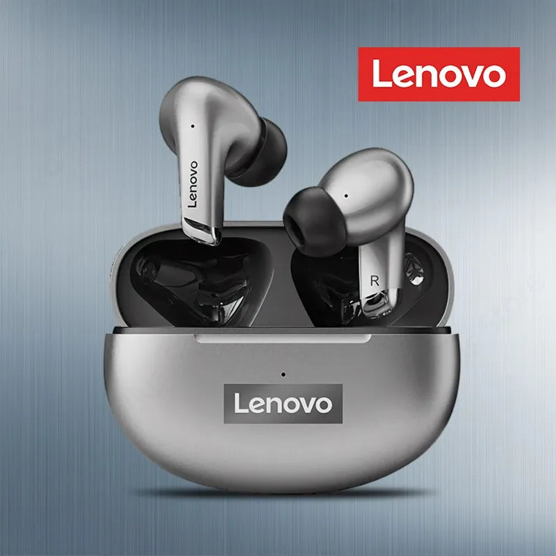 Original Lenovo LP5 Wireless Bluetooth Earbuds HiFi Music Earphones Headphones Sports Waterproof Headset With Mic Earbuds New