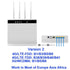 YLMOHO 4G VoLTE Wifi Router Wireless Voice Call Router Mobile Hotspot Broadband Telephone Modem With Sim Slot RJ11 4 LAN Port