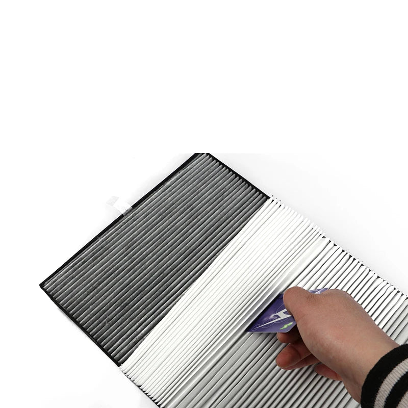 DIY Generic 300*1200mm Hepa Filter Paper with Folds 20mm Screen Homemade Car Air Purifier Air Conditioning Dust Net Cotton Pm2.5