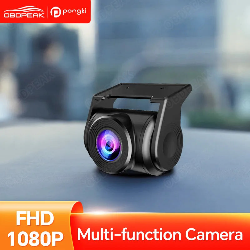 6M/10M/15M 1080P Vehicle Camera 2.5mm waterproofing Automatic Reversing Rearview Mirror Cam Only for DVR Dashcam T30
