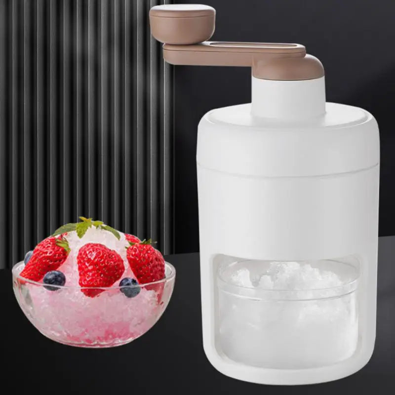 Manual Ice Crusher Shaver Detachable Ice Shaving Machine Portable Shaved Ice Machine Kitchen Bar Tools Crusher Food Processor
