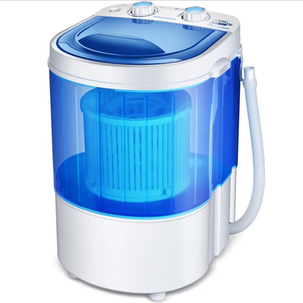 110V 220V Portable Washing Machine Large with Dryer Bucket for Clothes Shoe Mini Washing Machine Automatic Underwear Sock Washer