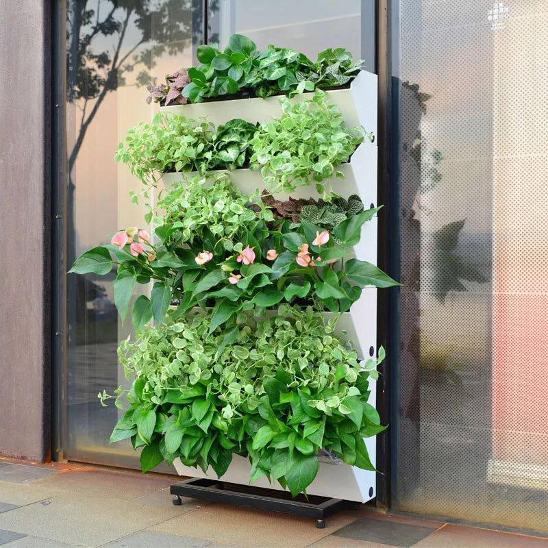 2020 New Design Cheap Flower Pots GreenSun Hydroponic Vertical Tower Garden With Automatic Irrigation System For Home