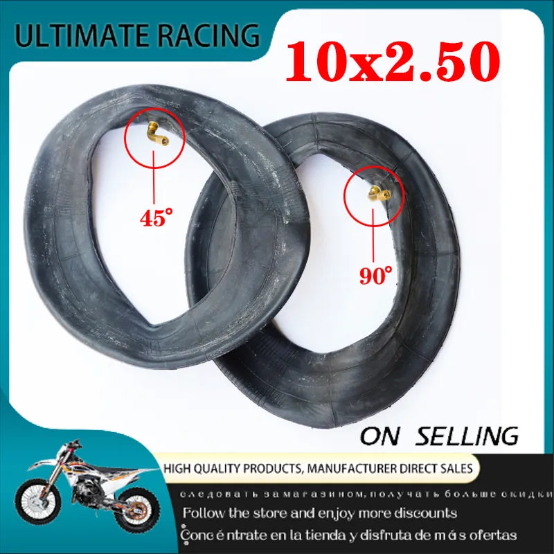Fit For Electric Scooter Kugoo M4 Pro Speedway Zero 10X 10 Inch 10*2.50 inner Camera 10x2.50 Inner Tire Inner Tube
