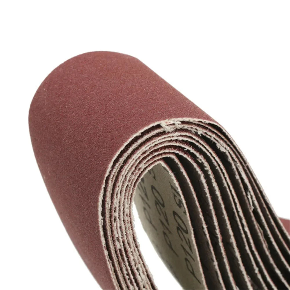 10Pcs  Abrasive Sanding Belt 50x686mm Sanding Paper for Belt Sanders Bench Grinder Grinding Polishing Tool 60-150 Grit New