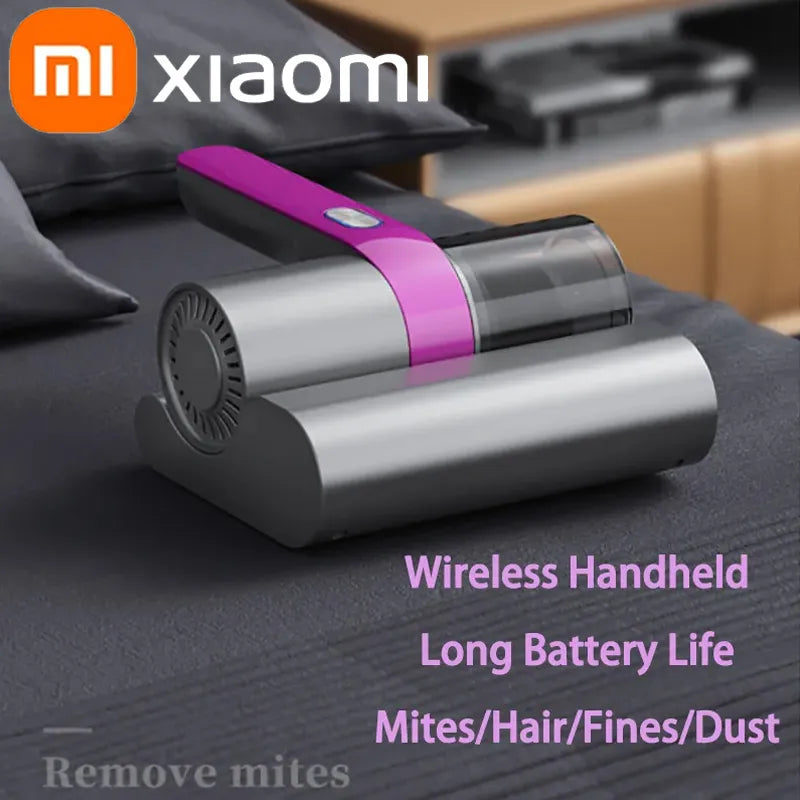 Xiaomi 7500PA Wireless Dust Removal Equipment with UV Light Home Handheld Vacuum Mite Remover for Mattresses Sofas Cleaner