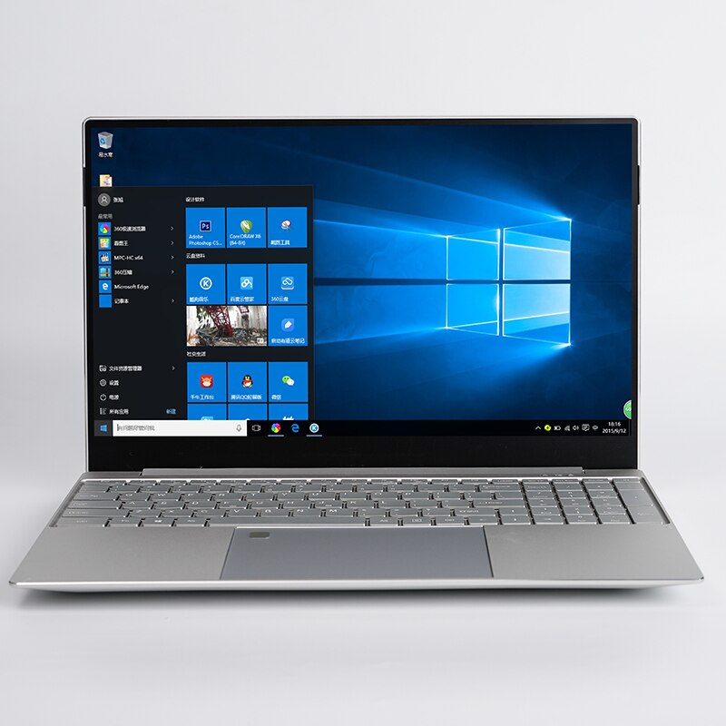 Ultrabook  Metal Gaming Laptop Office Business Notebook Windows 10 Computer 15.6" 10th Gen Intel Core I3 1005G1 12GB+1TB Woman