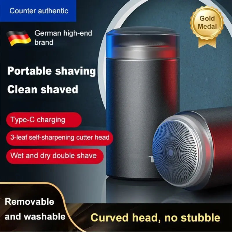 Multifunctional Shaver Smart Electric Shaver LCD Digital Display  Floating Razor Multi-function USB Rechargeable Washing Shaver