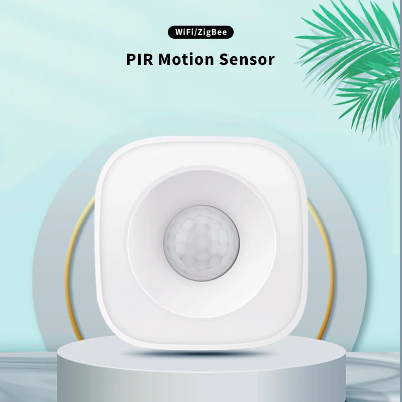 IHSENO Tuya ZigBee/WiFi PIR Motion Sensor Wireless Infrared Detector Security Burglar Alarm Smart Life APP Control Compatible