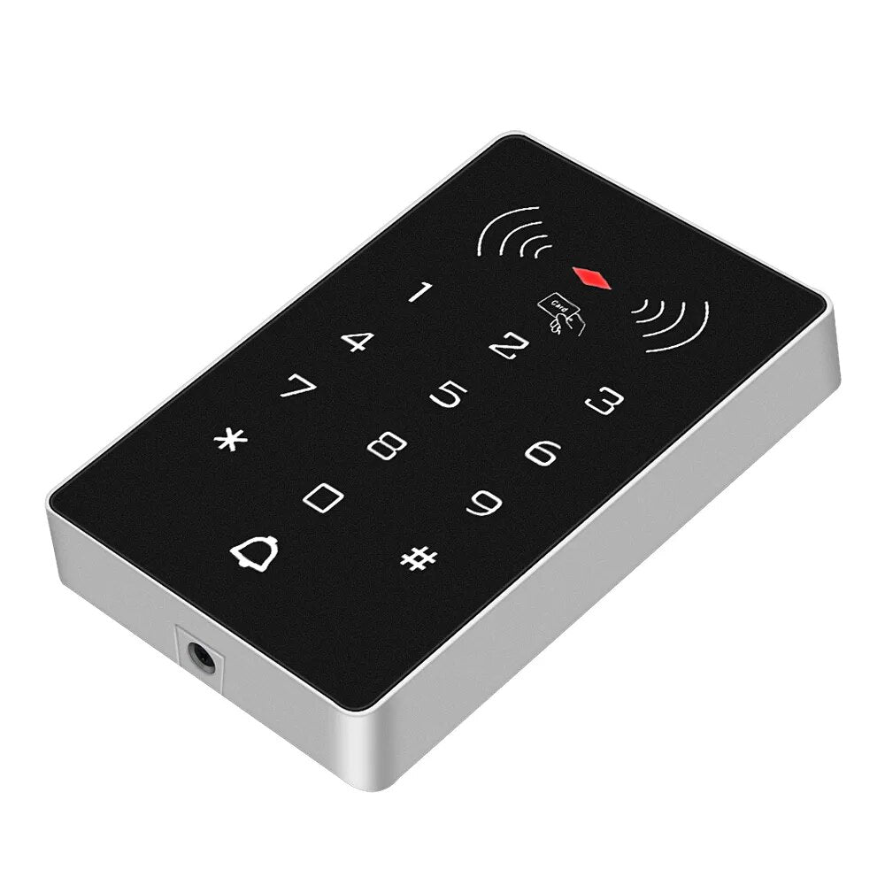 Lucking Door K8 2000 Users 125kHz / 13.56MHz RFID Keypad Stand Alone Access Control Panel Wiegand 26 Gate Door Opener DC 12V 24V