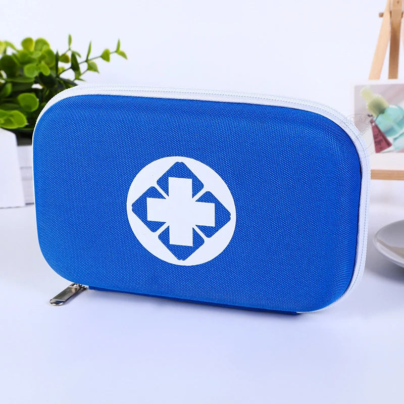 Portable Emergency Medical Box First Aid Kit Household Storage Organizer Medicine Bag For Car Home Boat School Camping Hiking