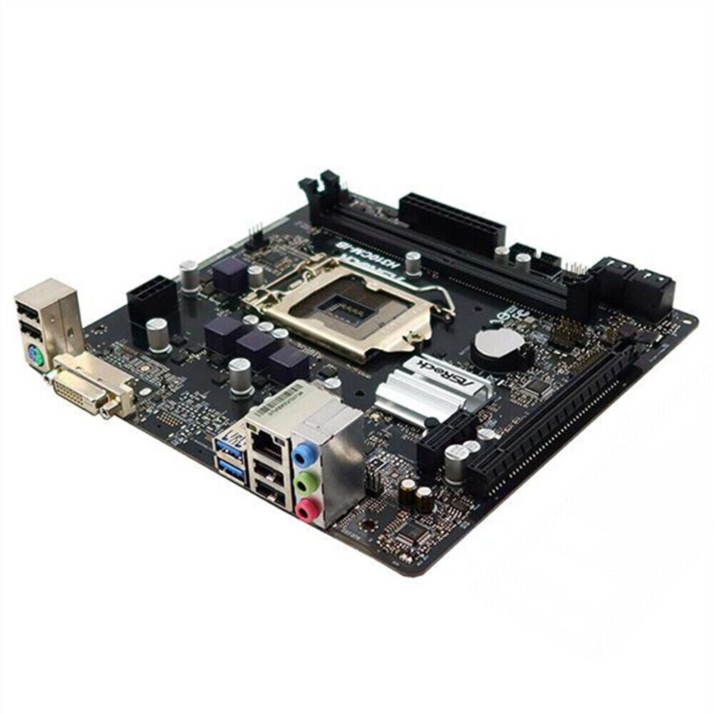 ASRock H310CM-IB H310 Motherboard LGA1151 DDR4 DVI-D HDMI Micro ATX