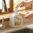 Clear Foaming Soap Dispenser 300/500ml Foam Hand Soap Dish Liquid Container Plastic Pump Bottle for Kitchen Bathroom Dispensers