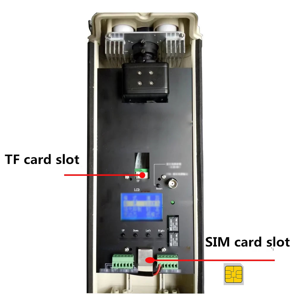 Outdoor Waterproof SIM Card 3G/4G LPR Camera 1080P 2MP/4MP for Recording License Plate Video Surveillance