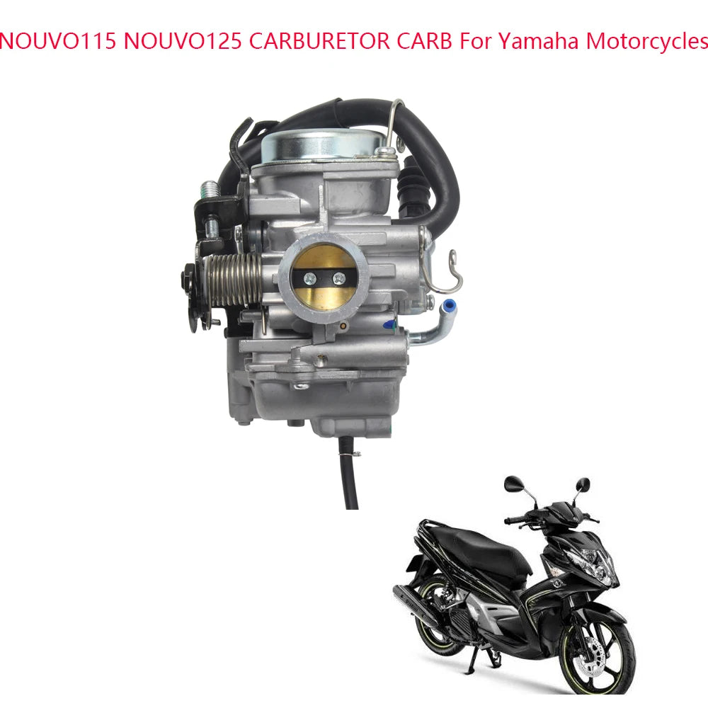 Motor NOUVO S NOUVOS NOUVO115 NOUVO125 CARBURETOR CARB For Yamaha Motorcycles Air Intake & Fuel Delivery Accessories