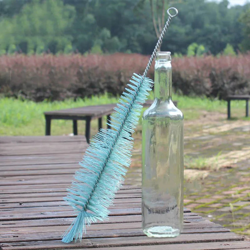 Nylon Washer Drink Glass Cleaner Bottle Cleaner Brush Kitchen Things Bottles Brushes Long Home Cleaning Accessories