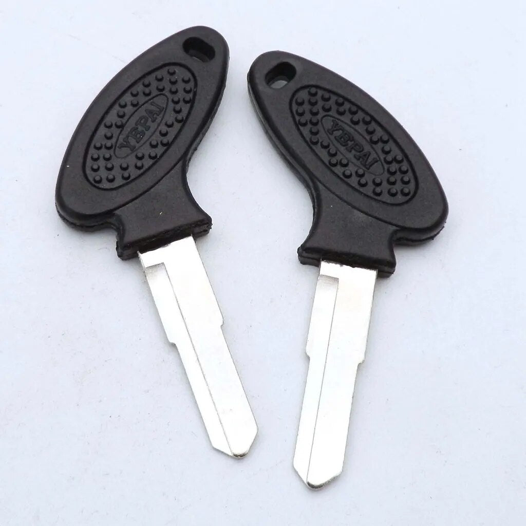 Pack of 2/5/10pcs Blank Uncut Key for Some Chinese Scooter Motorcycle Moped Right Blade Groove