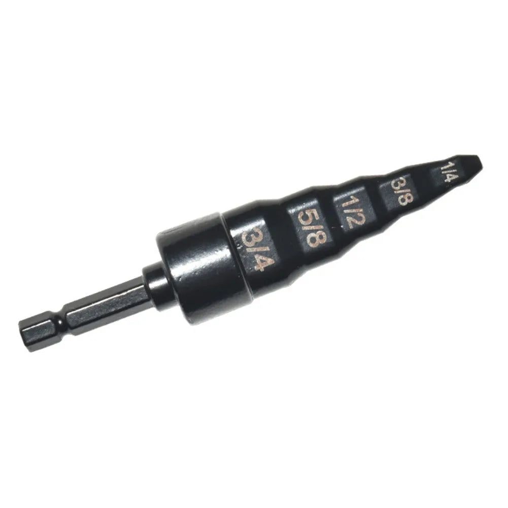 Repair Tool Air Conditioner Copper Pipe Expander Swaging Drill Bit Set 5 In 1 Copper Tube Expander For Hex Handle Hand Drill