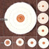 50-200mm White Cotton Lint Cloth Buffing Wheel Gold Silver Jewelry Mirror Polishing Wheel Grinder Tool Polishing Disc Polisher