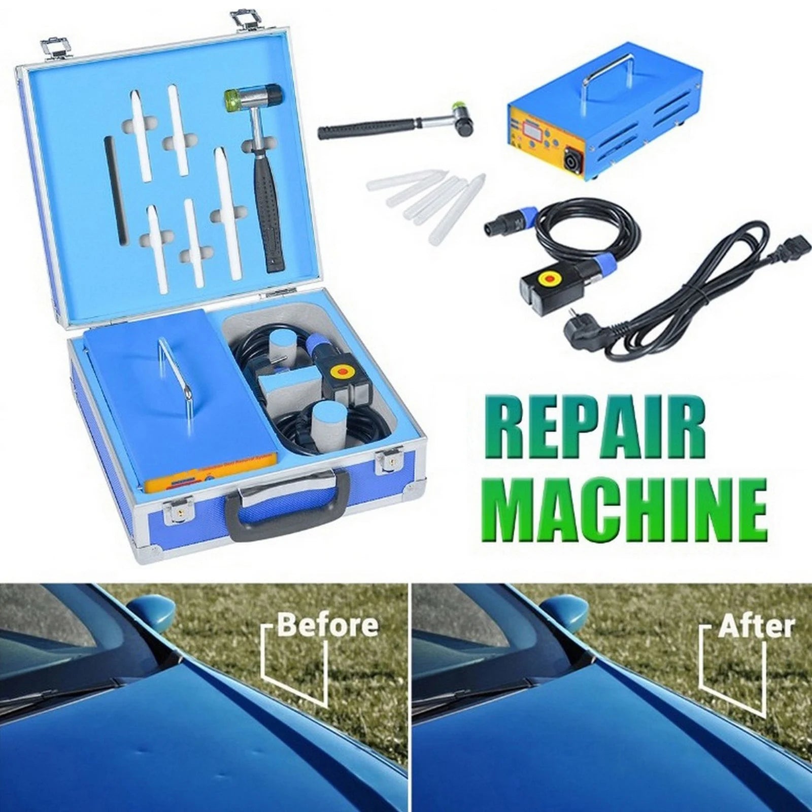 2023 Car Dent Repairing Machine Auto Body Dent Removal Induction Heating Equipment Automobile Paintless Dent Repairer Tools