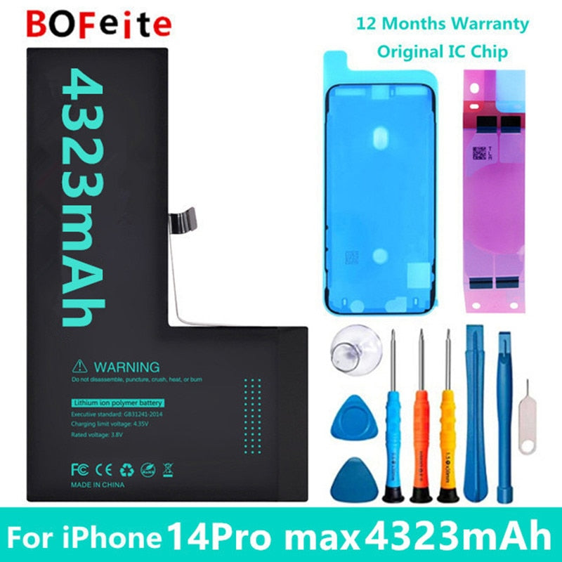 Original 0 Cycle Replacement Bateria for IPhone 6 6S 7 8 Plus X XR XS Max 11 12 MINI 13 14 Pro Max Mobile Phone Battery