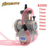 Motorcycle Flat Curtain Carburetor Motorcycles for Keihin PWK 36 38 33 34 35 40 42mm Dirt Pit Bike Enduro Motocross Accessories