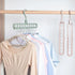 9-hole Clothes Hanger Organizer Space Saving Hanger Multi-function Folding Magic Hangers Drying Racks Scarf Clothes Storage